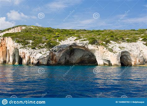 Famous Landmark Tourist Attraction Blue Caves In
