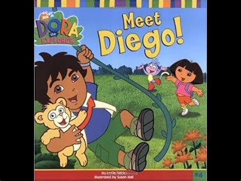 She's an energetic and enthusiastic explorer who loves going on adventures with her best friend boots. Dora the Explorer Meet Diego!! Book - YouTube