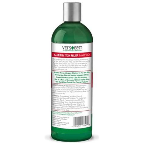 Shop Vets Best Vets Best Allergy Itch Relief Dog Shampoo White 16