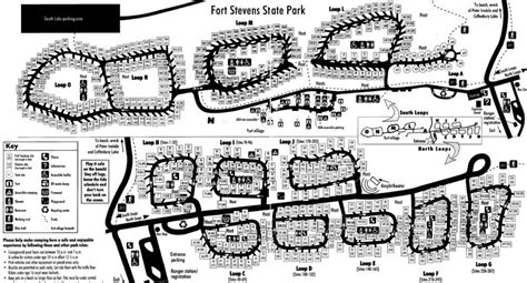 Fort Stevenson State Park Map