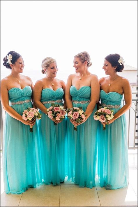 15 Latest Turquoise Ombre Bridesmaid Dresses Abookreviews