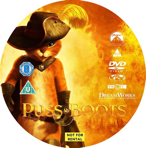 Coversboxsk Puss In Boots High Quality Dvd Blueray Movie