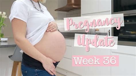 36 weeks pregnant fanny lightening swelling hot flushes and emma s diary labour pack youtube