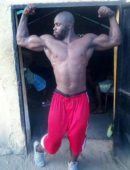 World Bodybuilders Pictures Nigerian Bodybuilder Ekezie Nino Brown