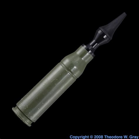 So i suppose it is possible, but i am not sure why you would want to. Depleted uranium anti-tank round, a sample of the element ...