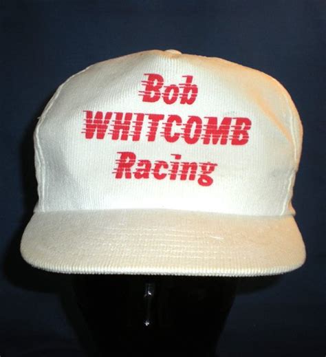 Bob Whitcomb Racing Adjustable Hat Cap Nascar Motorsports