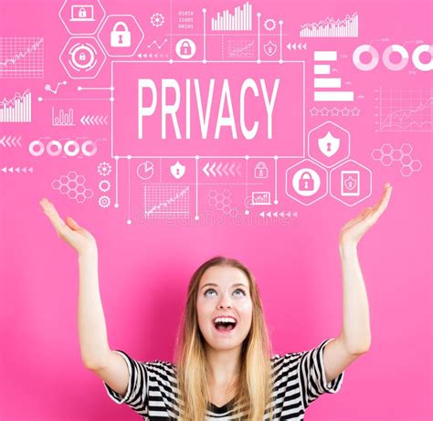 Privacy With Young Woman Stock Photo Image Of Privacy 125571498