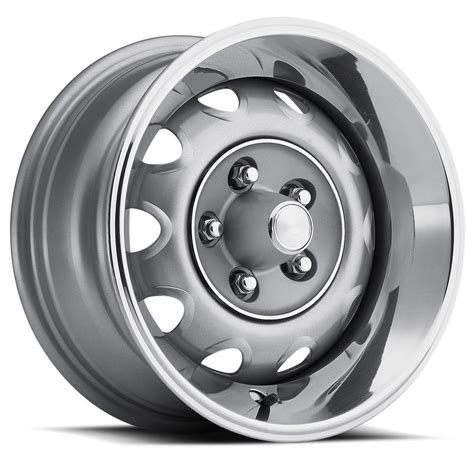 Us Wheel 667 Chrysler Rallye Wheel 15x7 5x4 12 Steel Silver Ea Wheel