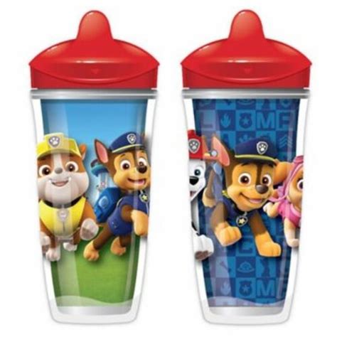 Paw Patrol™ Sipsters 2 Pack 9 Oz Stage 3 Sippy Cups In Blue 9 Oz Ralphs