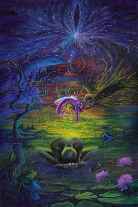 Psychedelic Spiritual Art Psychedelic Art Visionary Art