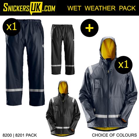 Snickers 8200 And 8201 Wet Weather Pack
