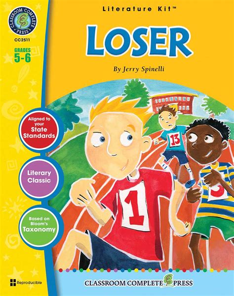 Loser - Novel Study Guide - Grades 5 to 6 - Print Book - Lesson Plan