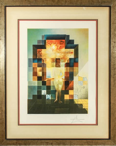 Sold Price Salvador Dali Lincoln In Dalivision Lithograph Invalid