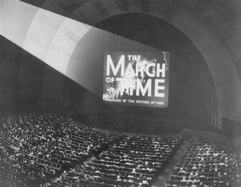 The March Of Time Is An American Short Film Series Sponsored By Time