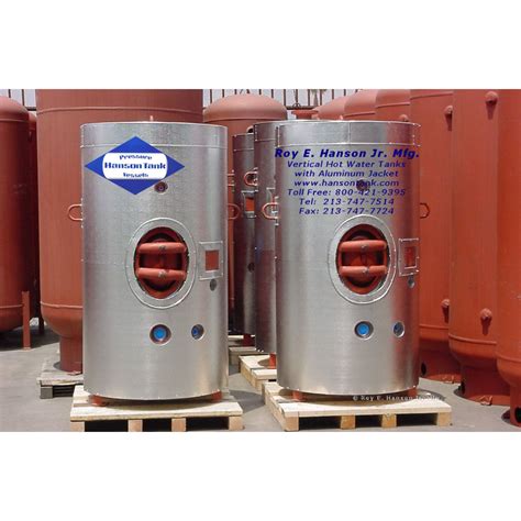 Hotels Hot Water Tanks Glass Lined ASME Storage Tanks