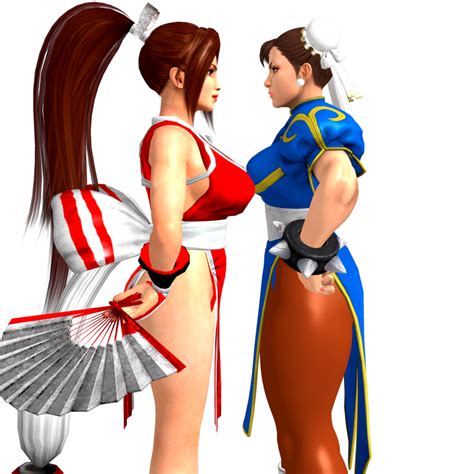 Snk Vs Capcom Mai Vs Chun Li By Caliburwarrior On Deviantart Capcom