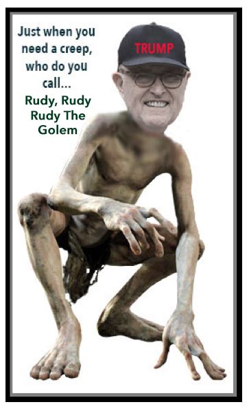 In her social media bio, she calls herself a. RUDY "GHOILIANI" GIULIANI 2021 | ALJACOBSLADDER.com