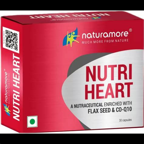 Naturamore Nutri Heart Capsule For Cardiac Disease 30 Capsules At Rs 499box In Medak