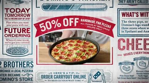 Discover everything on the menu, all the food, all the drinks, all the prices, and more. Domino's Commercial 2017 - (USA) - YouTube