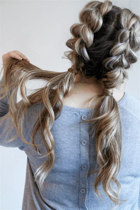 Also known as plaits, braid styles can be achieved with short and long hair, paired with a taper fade, undercut or shaved sides, and designed in different ways to create a unique cool look. Loose Half Side Pony Braids | Hair styles, Braided ...