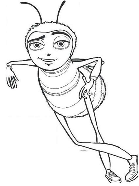 Honex bee movies coloring page. Bee Movie coloring pages. Download and print Bee Movie ...