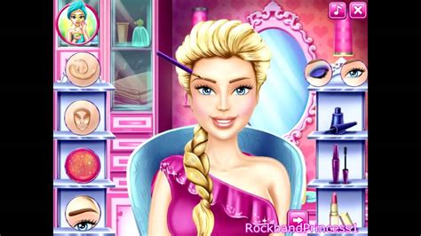 Barbie Games Barbie Real Cosmetics Game Youtube