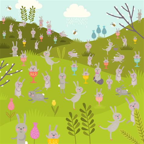 Can You Find The Easter Eggs Amongst The Easter Bunnies Blog