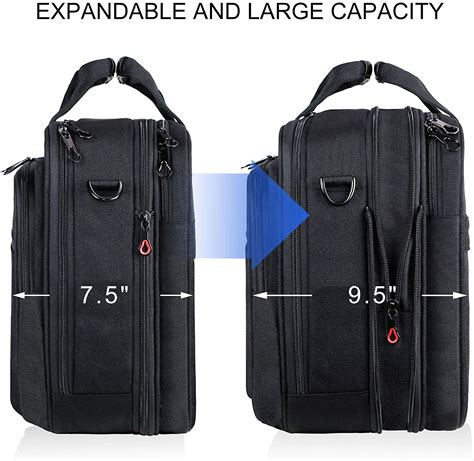 Kroser 18 Laptop Bag Expandable Laptop Briefcase Fits Up To 173 Inch
