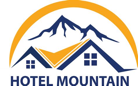 Hotel Mountain Logo Clipart Full Size Clipart 3409911 Pinclipart