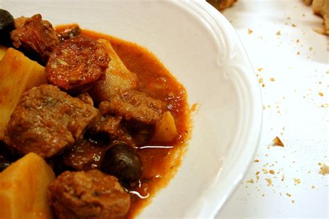 Sauté de veau chorizo et Porto Portugal Cooking Mumu