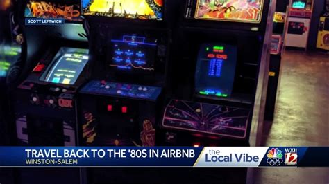 Winston Salem 1980s Arcade Themed Airbnb Open For Bookings Youtube