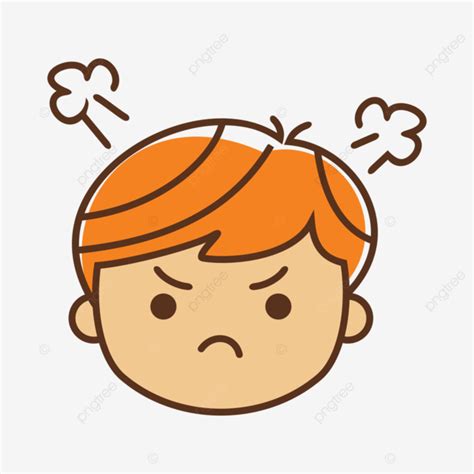 Angry Boy Cartoon Expression Angry Boy Cartoon Png And Vector With