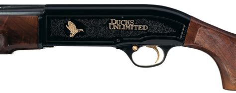 Beretta Model A 303 Ducks Unlimited Commemorative Semi Automatic Shotgun In Case