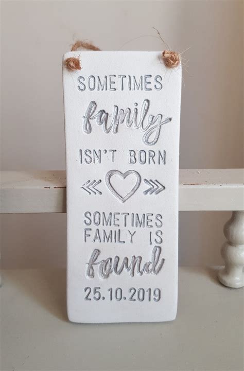 Adoption is such a precious gift.not just for the child, but for the adopting family as well. Adoption keepsake gift - found forever family - gift for ...