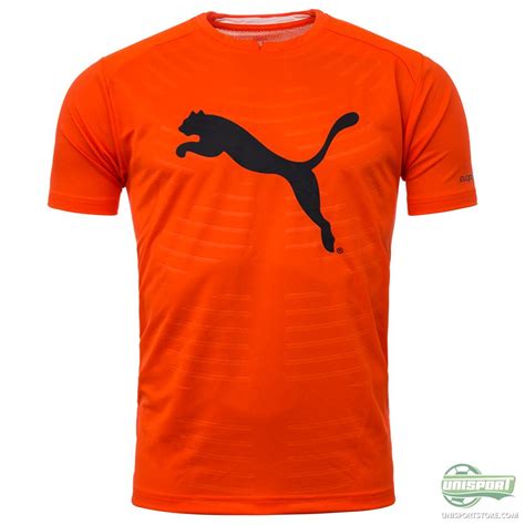 Research and shop all the latest gear from the world of fashion, sport, and everywhere in between. Puma - Training T-Shirt evoPOWER Graphic Orange/Grey Kids ...
