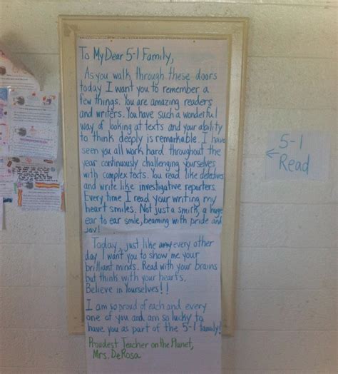 Gatelot teacher inspires students with sign | Sachem Report