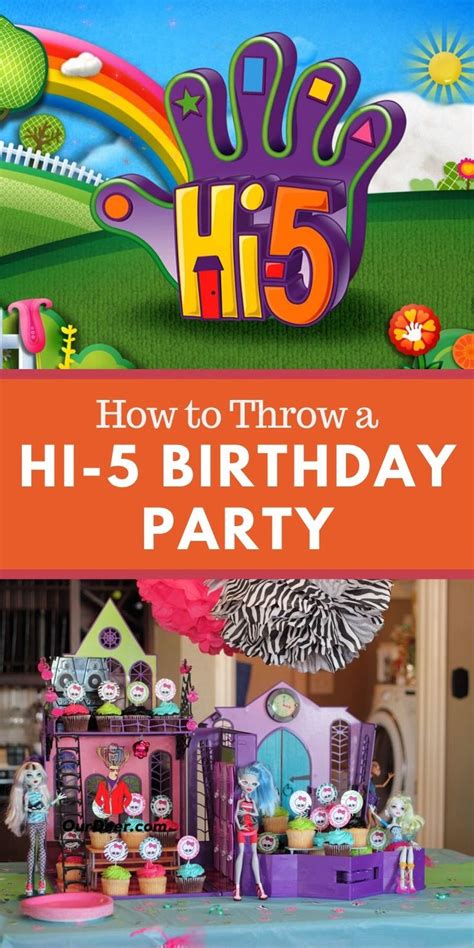How To Throw A Hi 5 Birthday Party Our Deer Birthday Party Themes Birthday Party Party