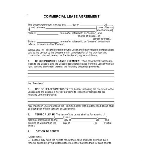 The coronavirus act 2020 (residential tenancies: Free Commercial Lease Agreement Templates- Business ...