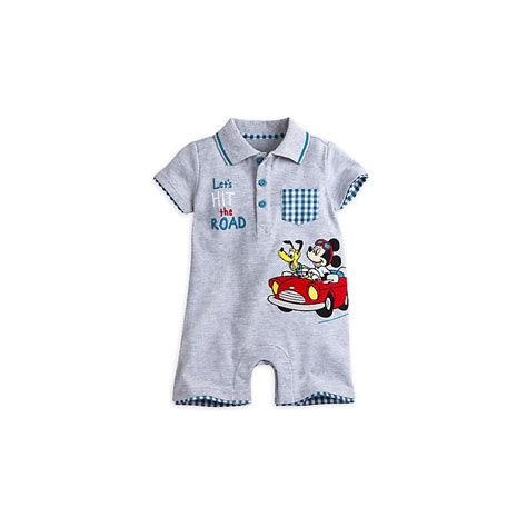 He is optimistic and a friend to everyone. DisneyShop enterizo tipo mameluco 100% algodón de Mickey Mouse y Pluto para el bebé niño de 12 a ...