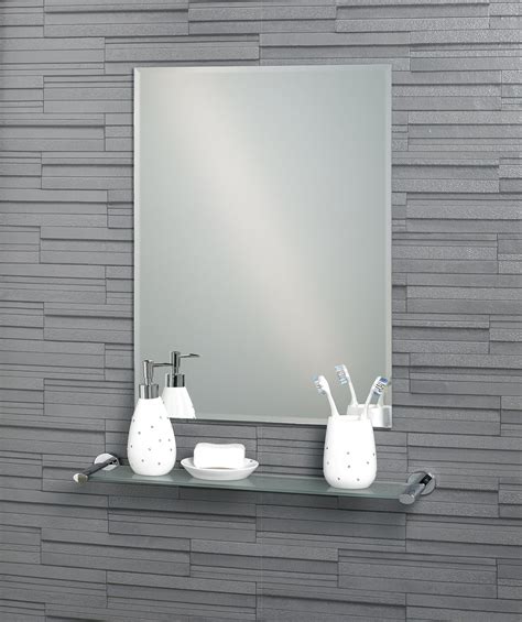 Buy Frameless Rectangular Bevelled Edge Large Fairmont Bathroom