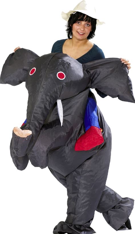 Free Shipping Inflatable Elephant Costume For Adult Men