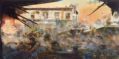 Task Force Ranger The Battle Of Black Hawk Down Military Artwork