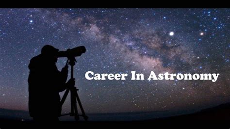 Careers In Astronomy And Astrophysics Space Science And Technology