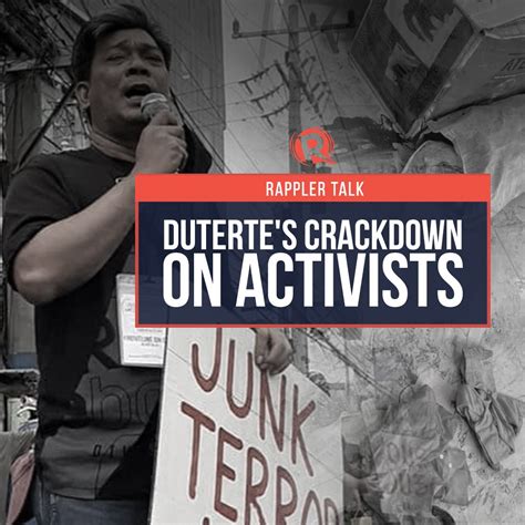Rappler Talk Dutertes Crackdown On Activists