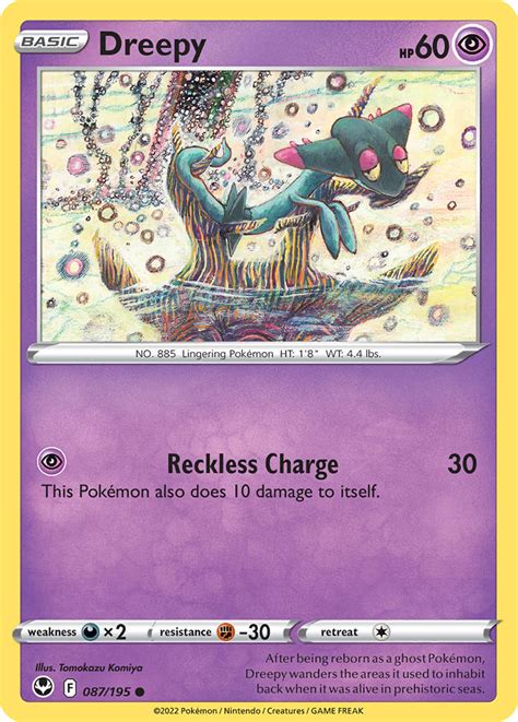 Dreepy · Silver Tempest Sit 087 ‹ Pkmncards