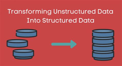 Transforming Unstructured Into Structured Data