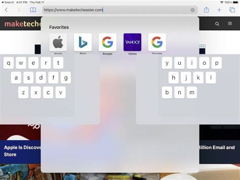 How To Split And Unsplit Your Keyboard On An Ipad Make Tech Easier
