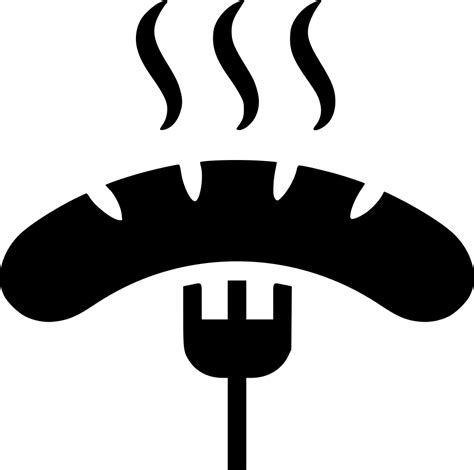 Sausage Hot Grill Bbq Party Svg Png Icon Free Download (#477979