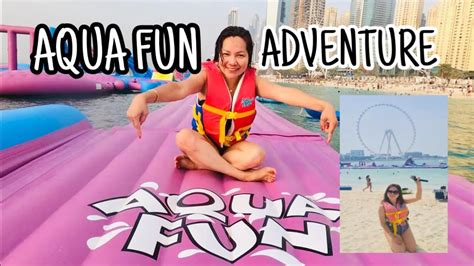 aqua fun adventure dubai ii the worlds largest water park ii aqua fun dubai youtube