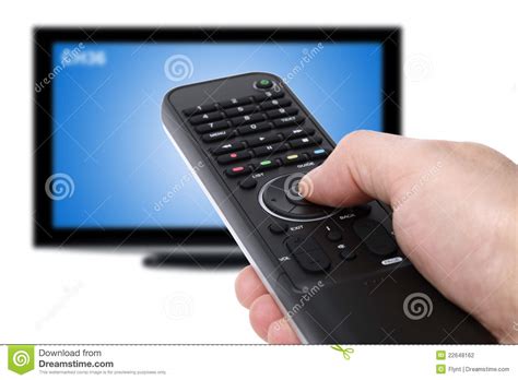 Imagination is key, as anything described as 'psychic'. Using Tv Remote Control Stock Photography - Image: 22648162
